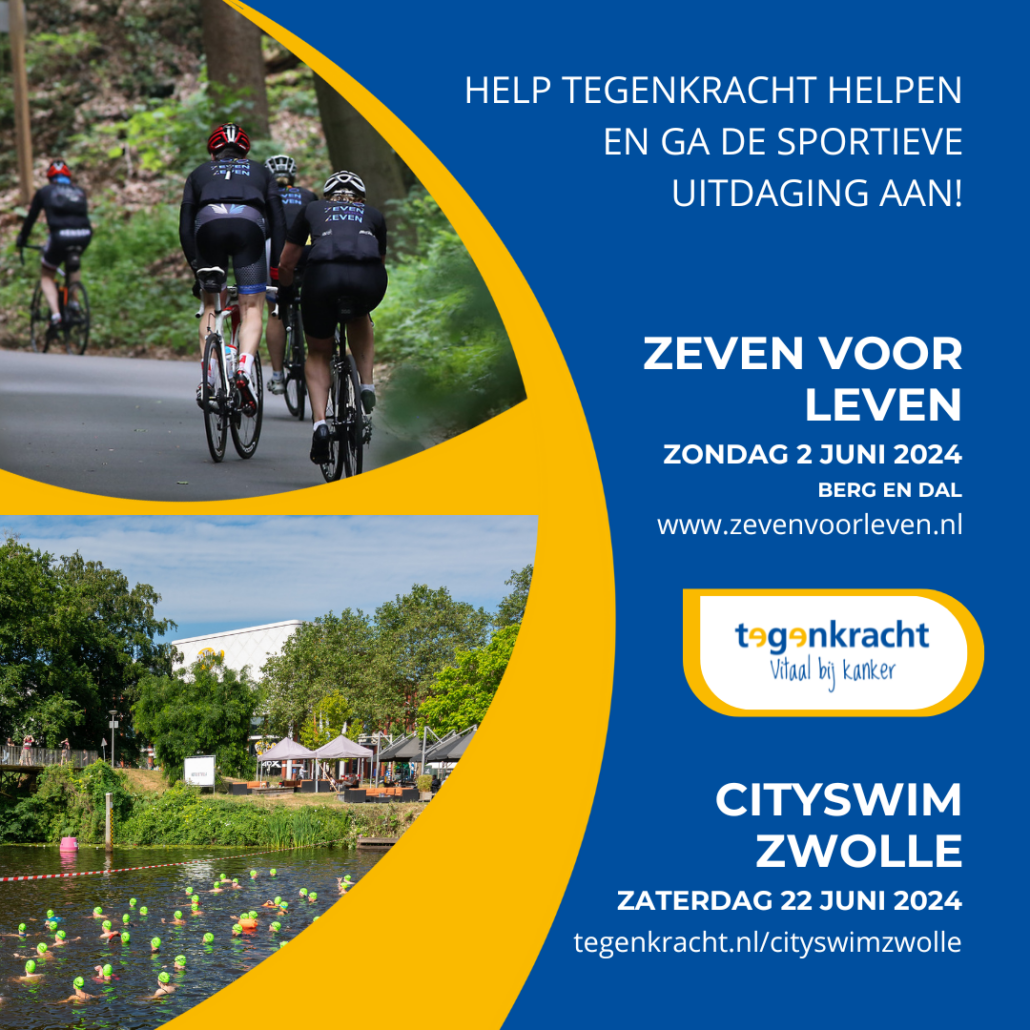 Zeven voor Leven en City Swim Zwolle