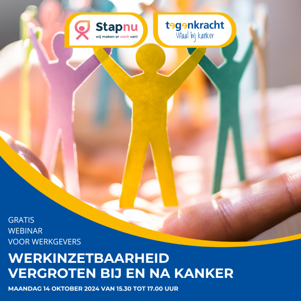 Webinar voor werkgevers Werkinzetbaarheid vergroten bij en na kanker